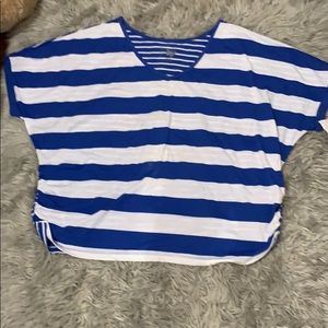 Striped t-shirt size 4x NWT